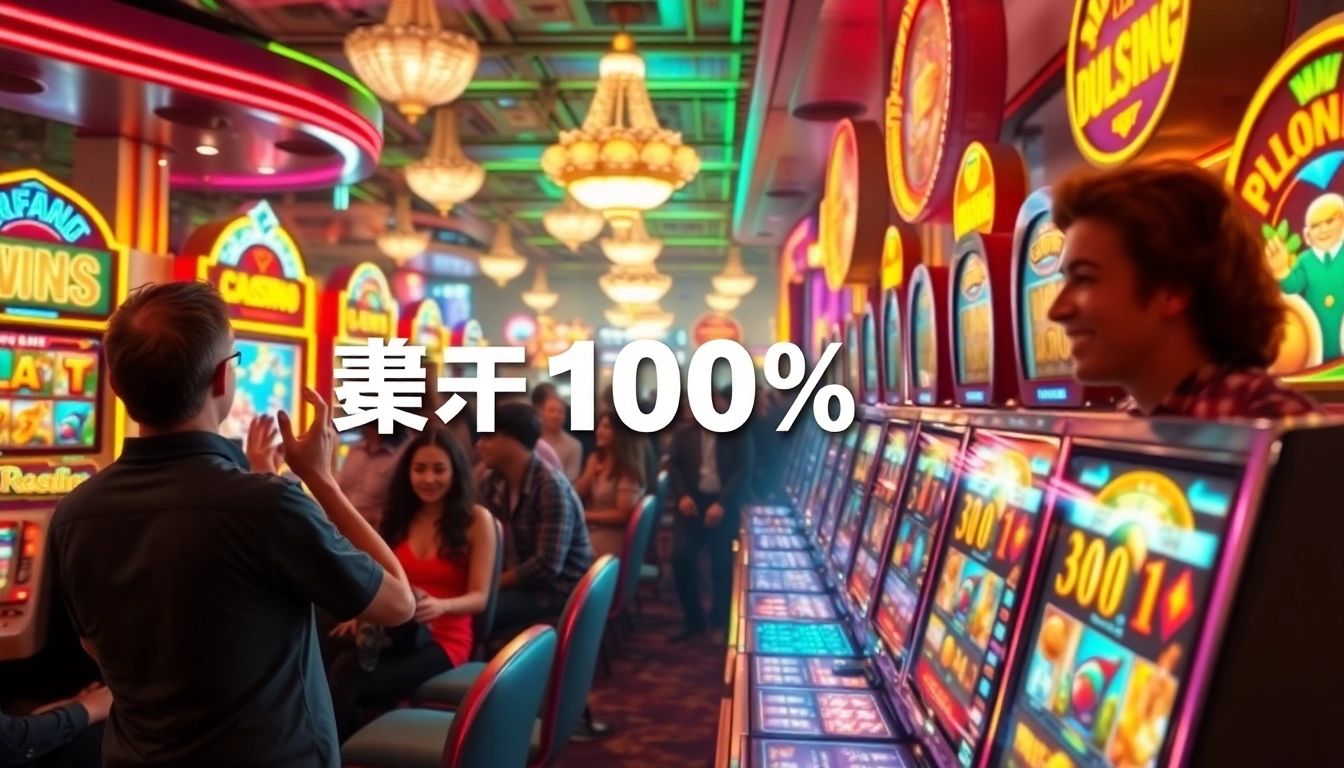 Experience thrilling wins with สล็อตเว็บตรง100% in an exciting online casino atmosphere.