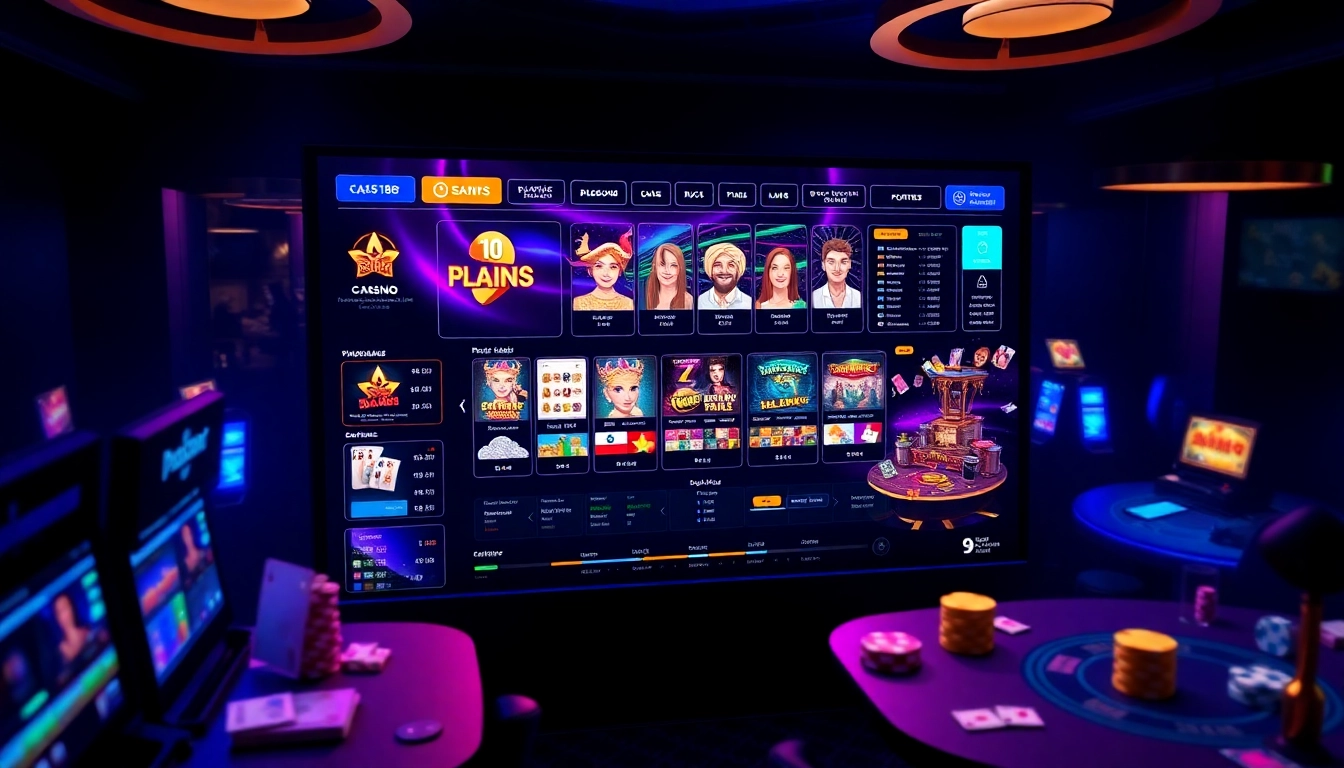 Engage with dark168 in a vibrant online casino setting featuring immersive gaming experiences.