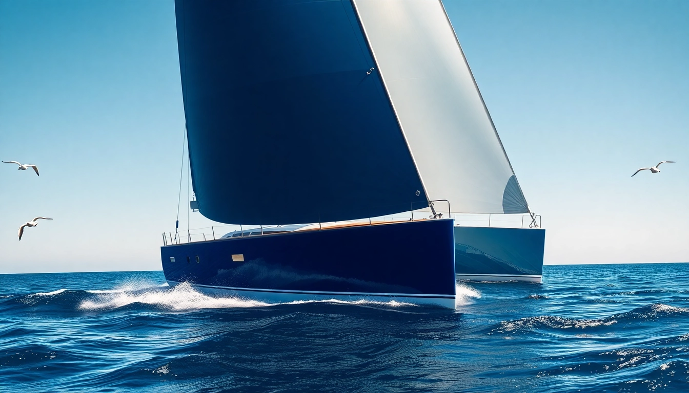 Experience the thrilling performance of the J88 sailboat gliding through clear blue waters.