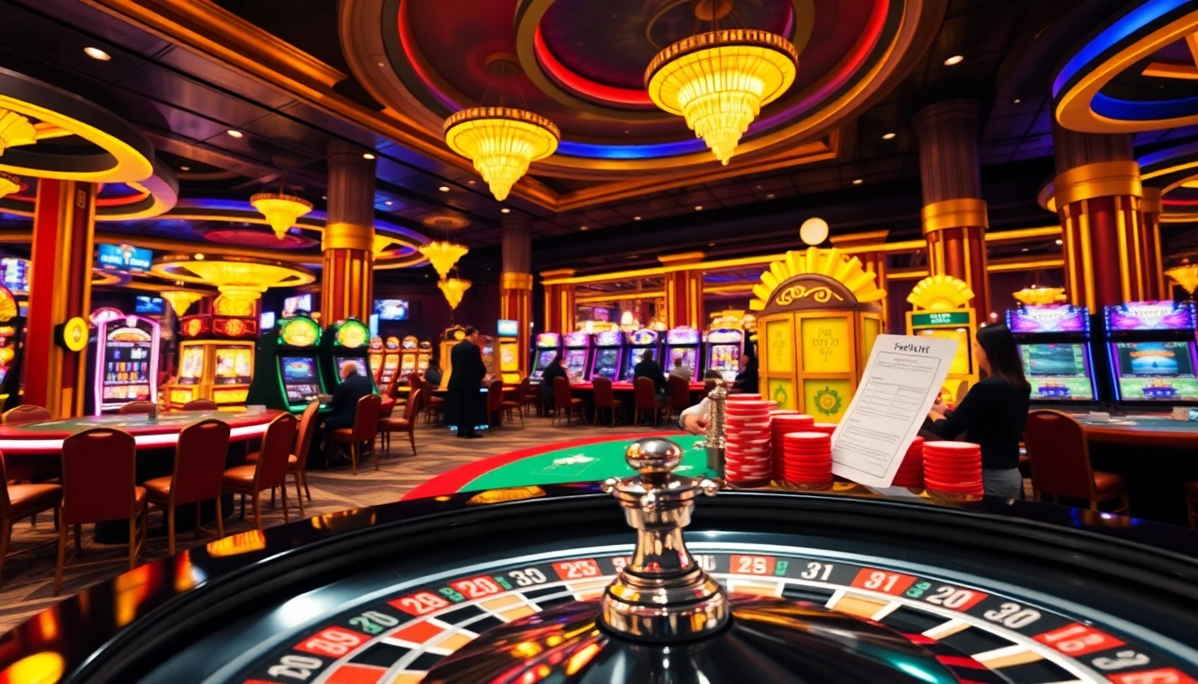 Engaging scene of players at a poker table in a top nhà cái uy tín casino, showcasing winning excitement and vibrant gaming atmosphere.