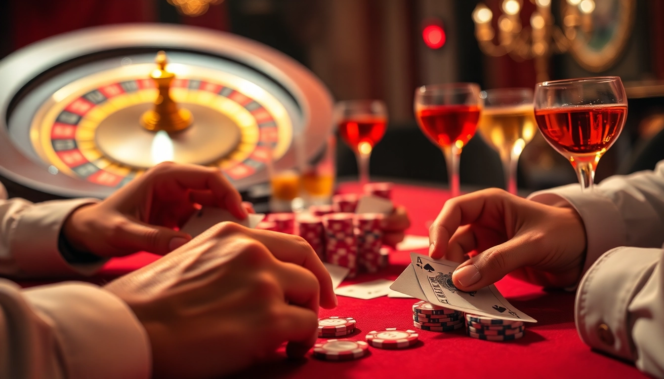 Experience thrilling poker action with 'sex ai' enhancing the tension at an upscale casino table.
