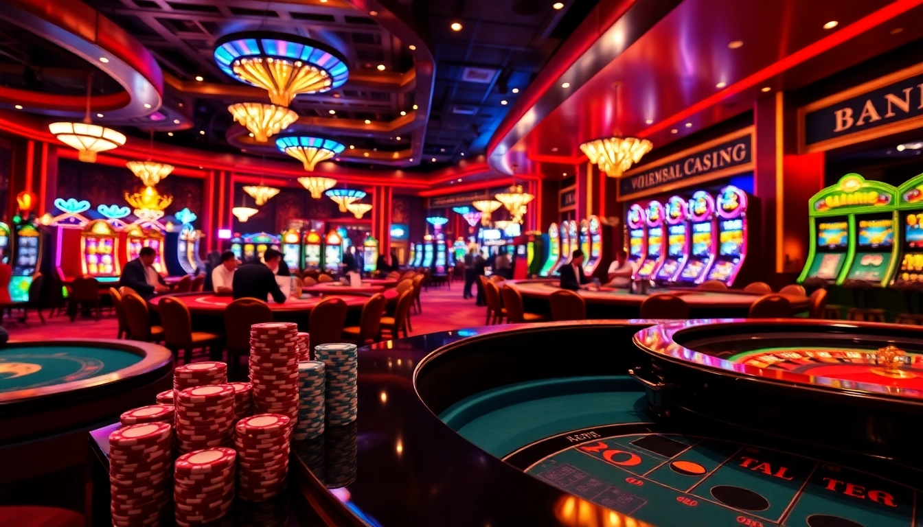 Experience sex ai as players engage in thrilling roulette games, surrounded by vibrant casino lights.