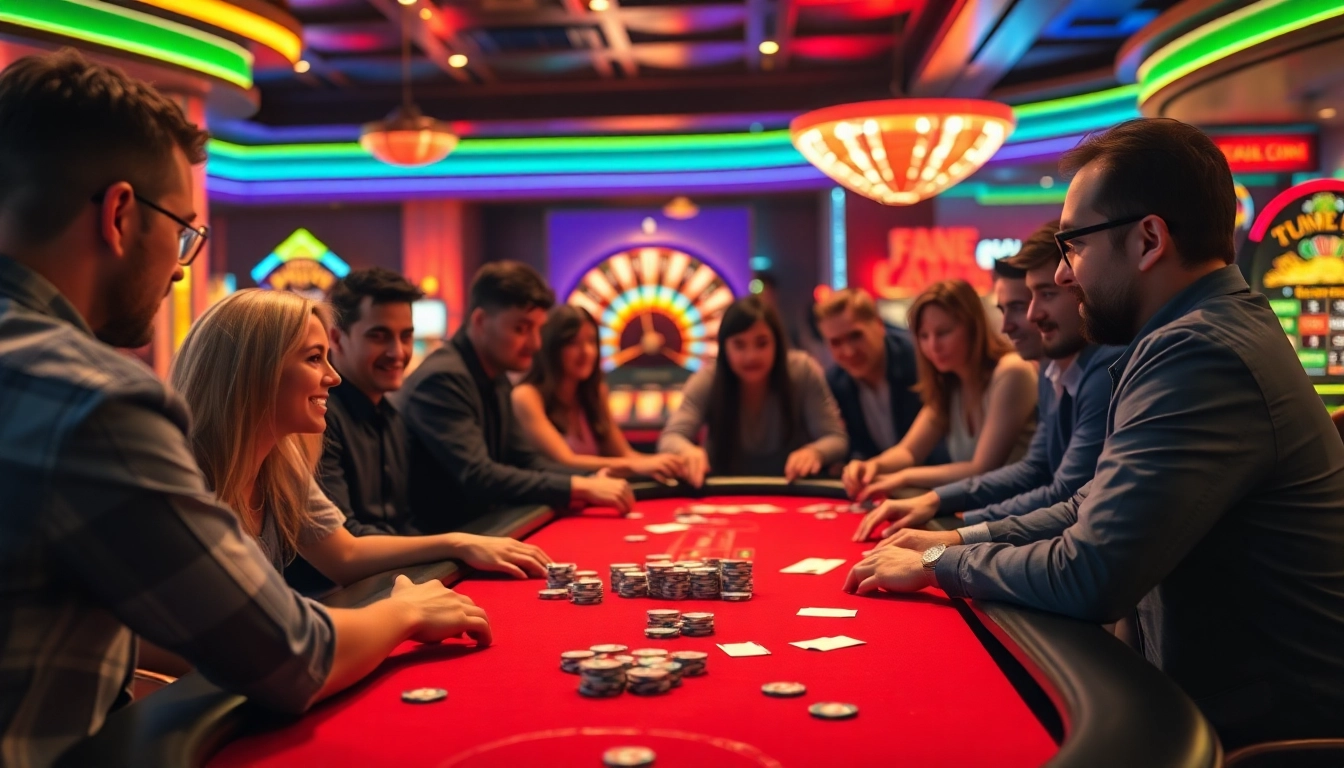 Experience casino scores crazy time as players cheer around a live Crazy Time game table filled with excitement and betting action.